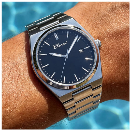 EDELSTAHL "CASLOMAR" UHR