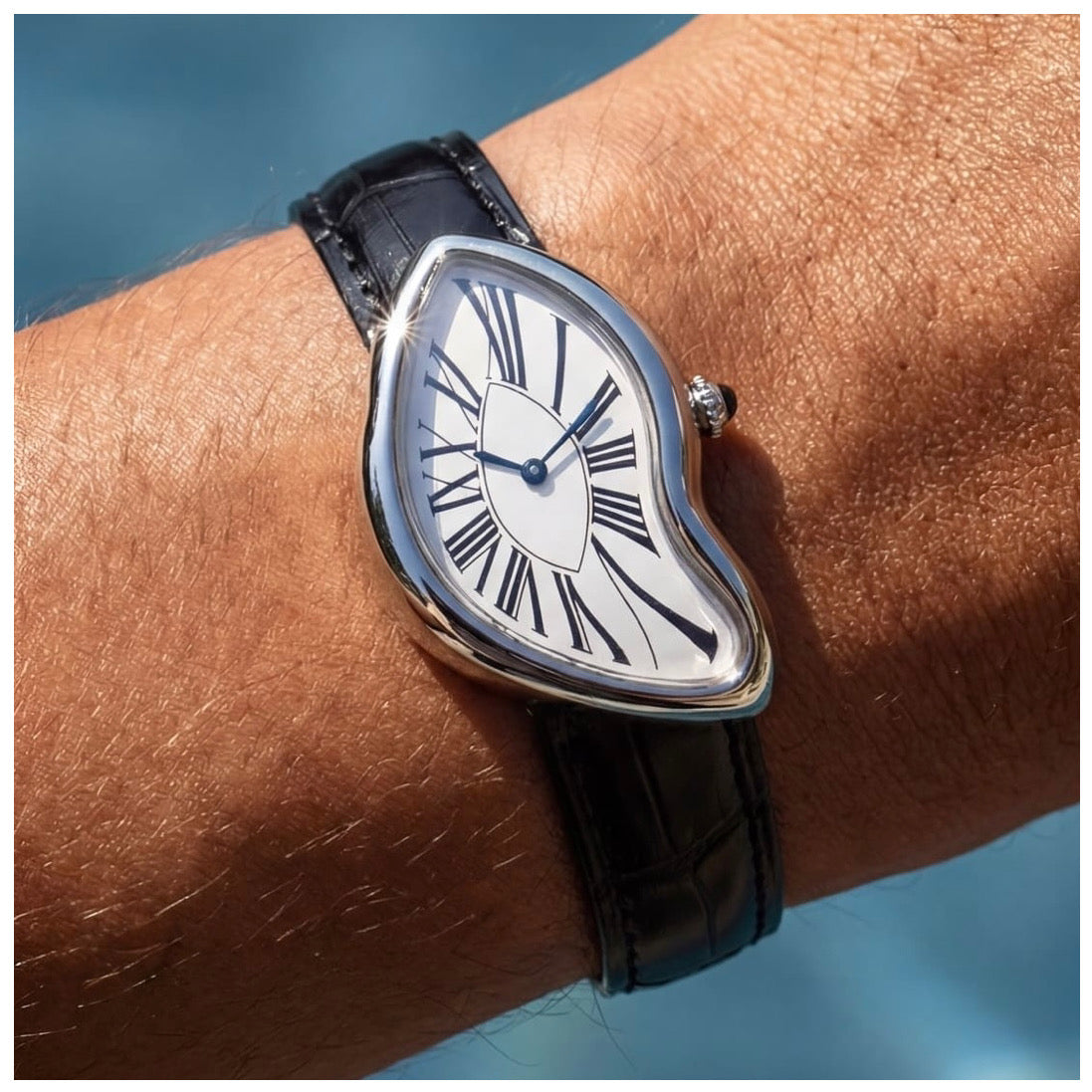 EDELSTAHL AUTOMATIK "TONNEAU PARIS" UHR - ICERAIN JEWELRY