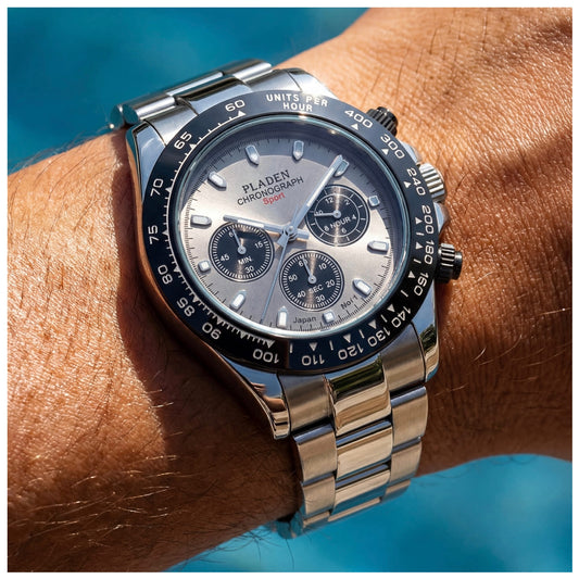 EDELSTAHL "STELVIONE" UHR - ICERAIN JEWELRY