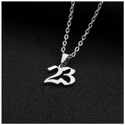 PERSONALISIERTE EDELSTAHL "NUMBER" KETTE - ICERAIN JEWELRY