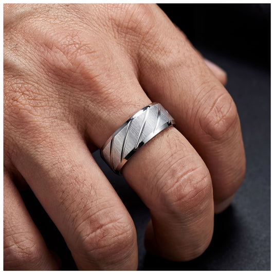 EDELSTAHL "WURSAL" RING - ICERAIN JEWELRY