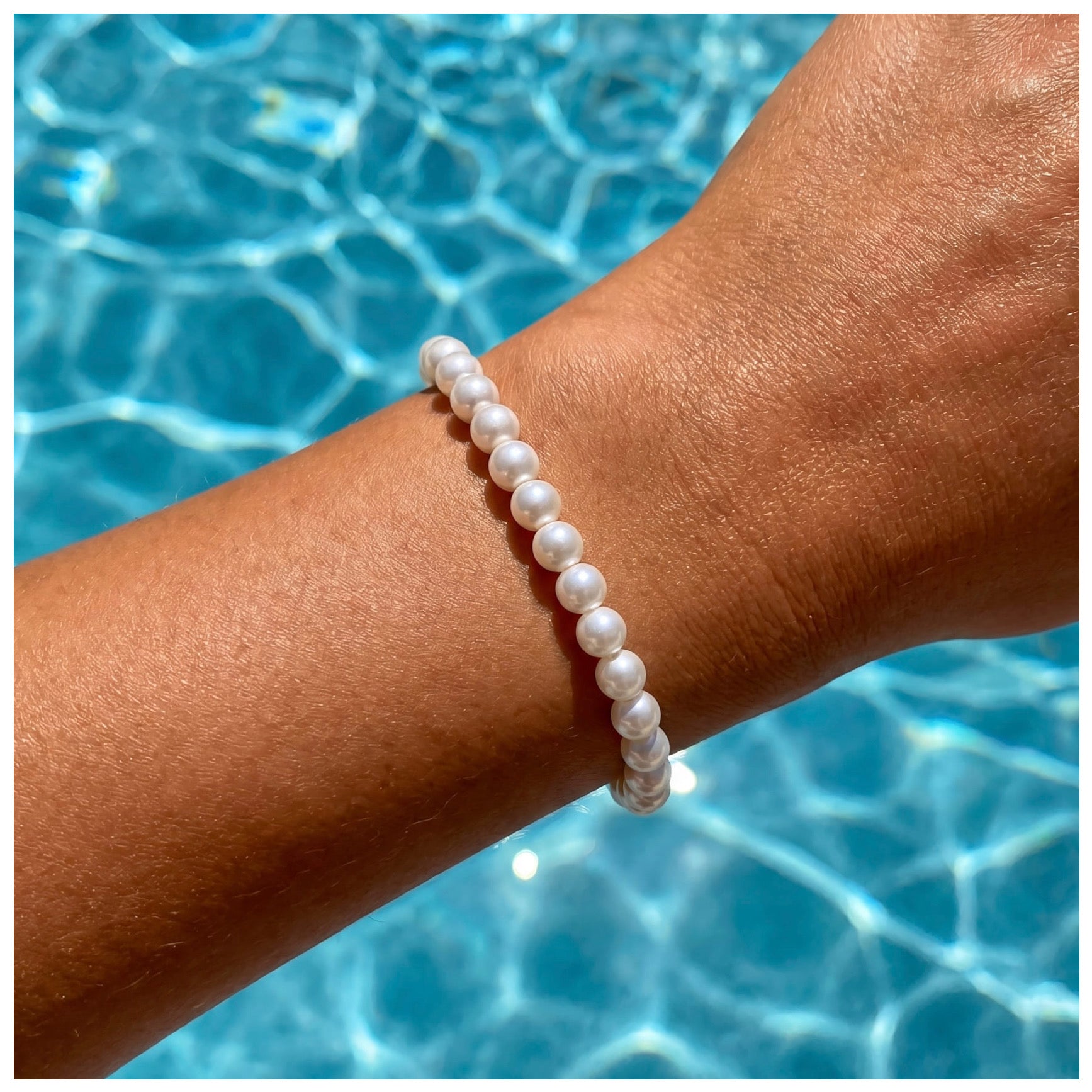 EDELSTAHL "PEARL" ARMBAND - ICERAIN JEWELRY