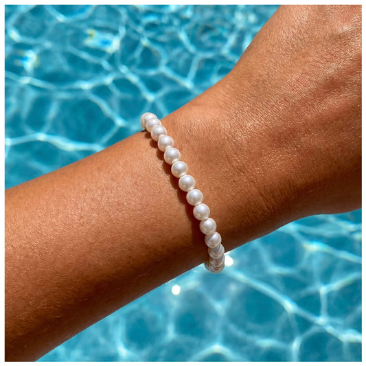 EDELSTAHL "PEARL" ARMBAND - ICERAIN JEWELRY