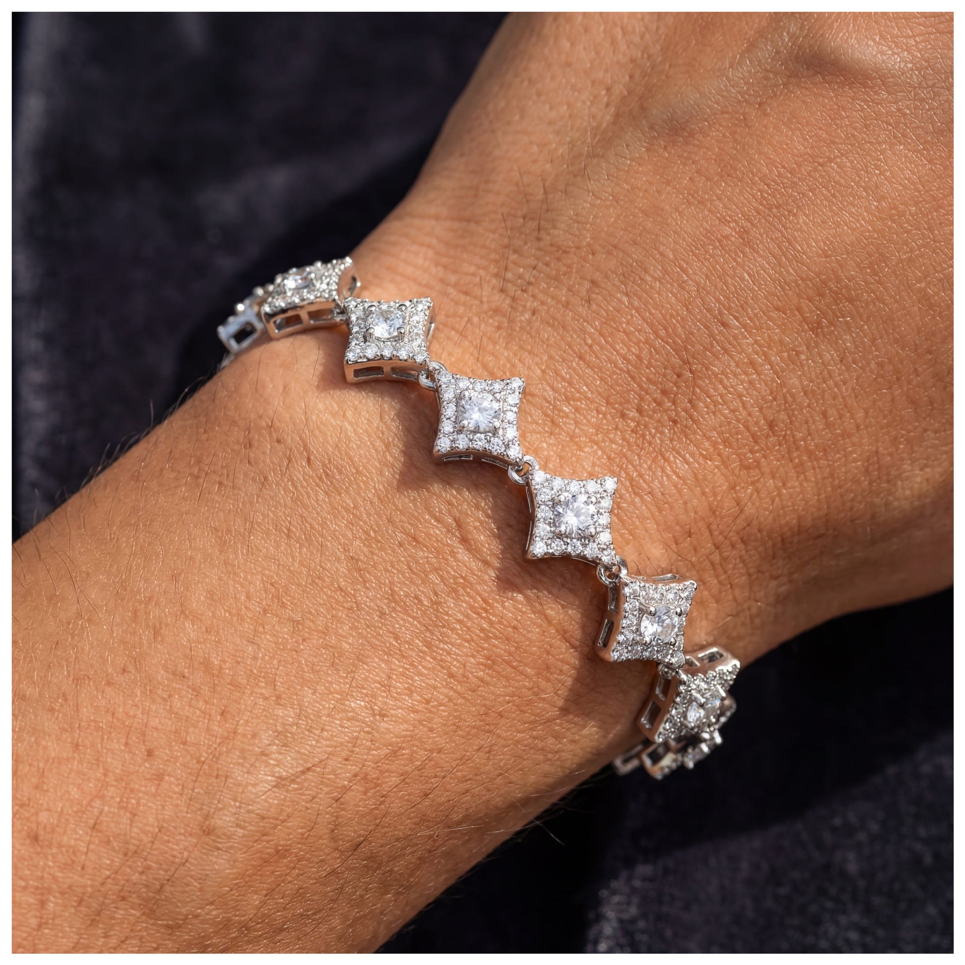 ICED OUT 10MM "DRAGO" ARMBAND - ICERAIN JEWELRY