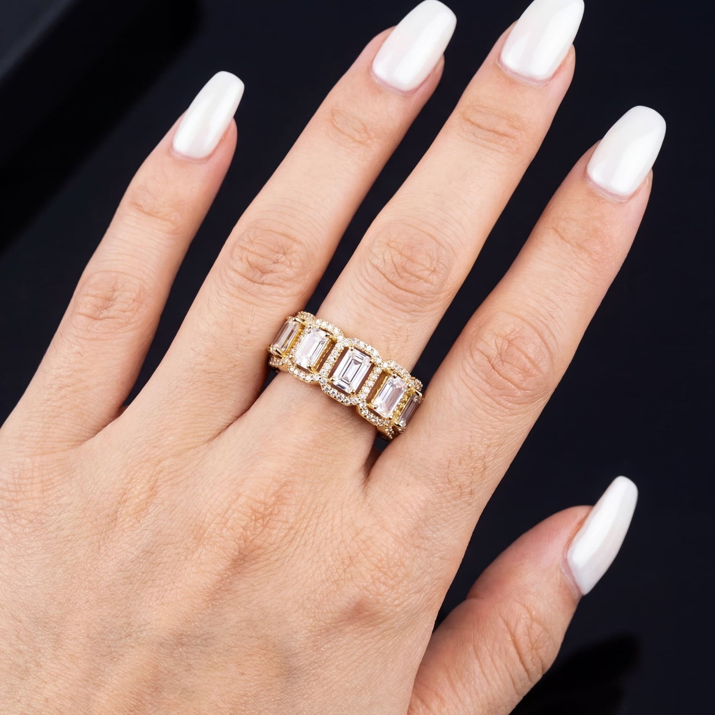 ICED OUT "ASH" RING - ICERAIN JEWELRY