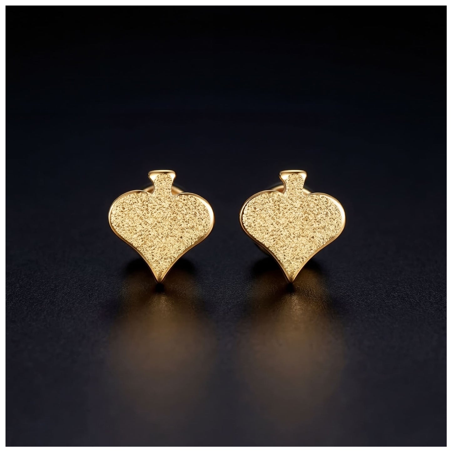 EDELSTAHL "GOLD PIK" OHRRINGE - ICERAIN JEWELRY