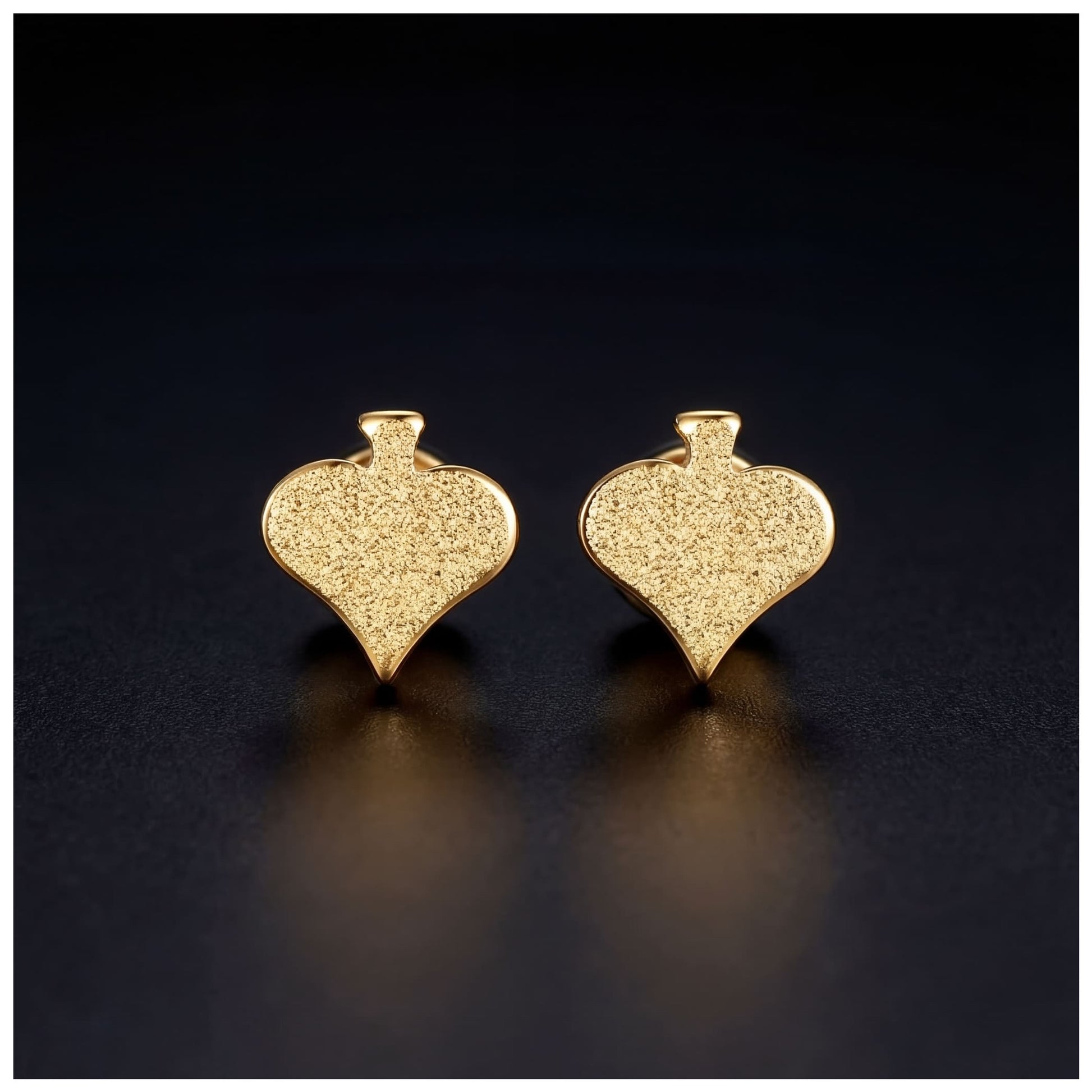 EDELSTAHL "GOLD PIK" OHRRINGE - ICERAIN JEWELRY