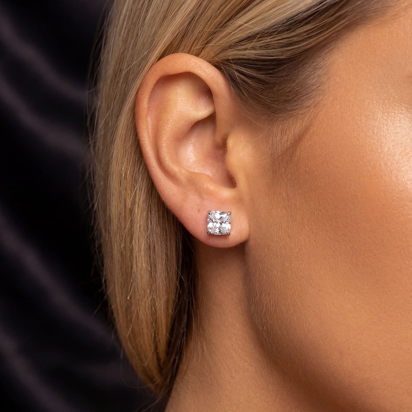 ICED OUT "SILVER VERSAILLE" OHRRINGE - ICERAIN JEWELRY