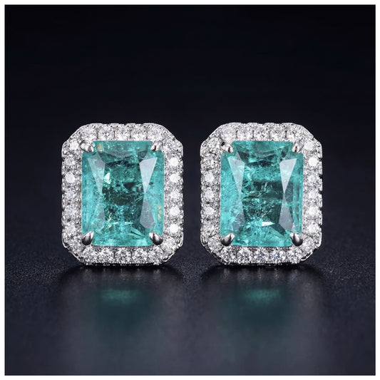 ICED OUT "OCEAN" OHRRINGE - ICERAIN JEWELRY