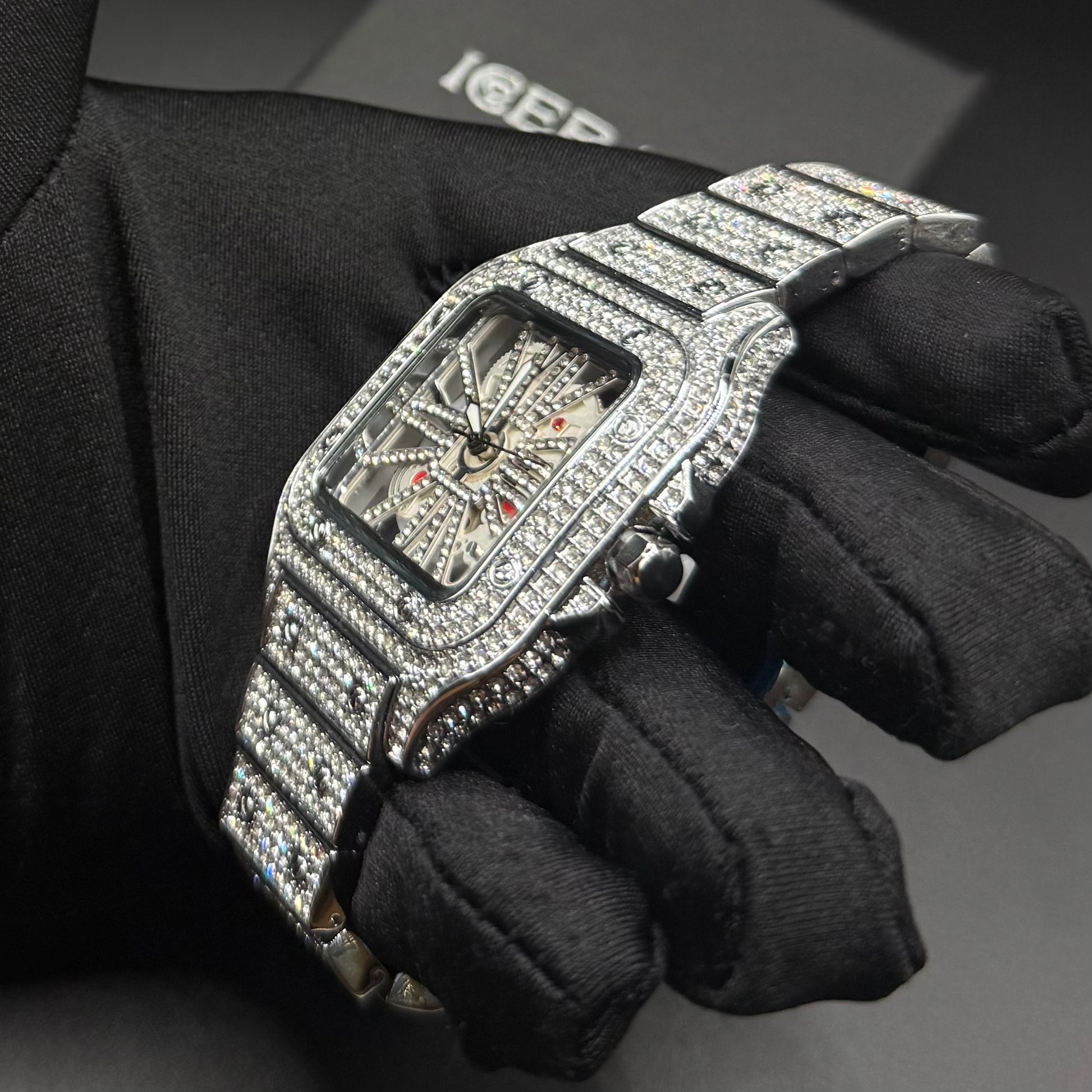 ICED OUT "PIAZZA V2" UHR - ICERAIN JEWELRY