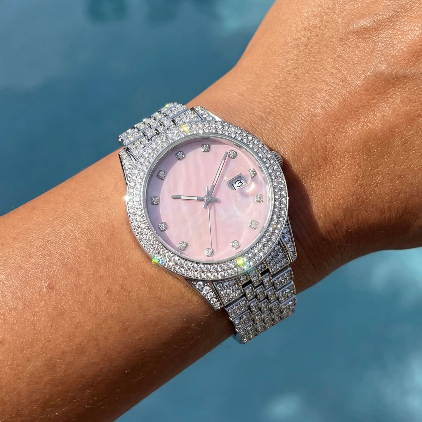 ICED OUT "PRINCIPESSA" UHR - ICERAIN JEWELRY