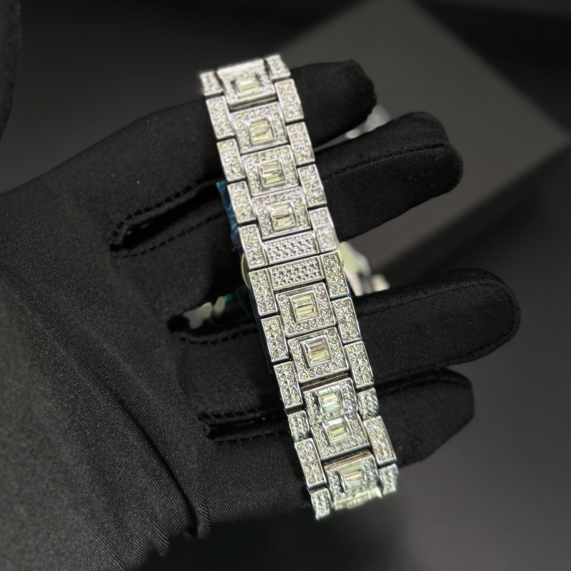 ICED OUT "ARABIC" UHR - ICERAIN JEWELRY