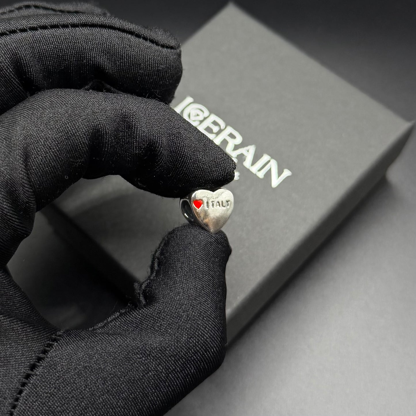 925S SILVER "ITALY" CHARM - ICERAIN JEWELRY