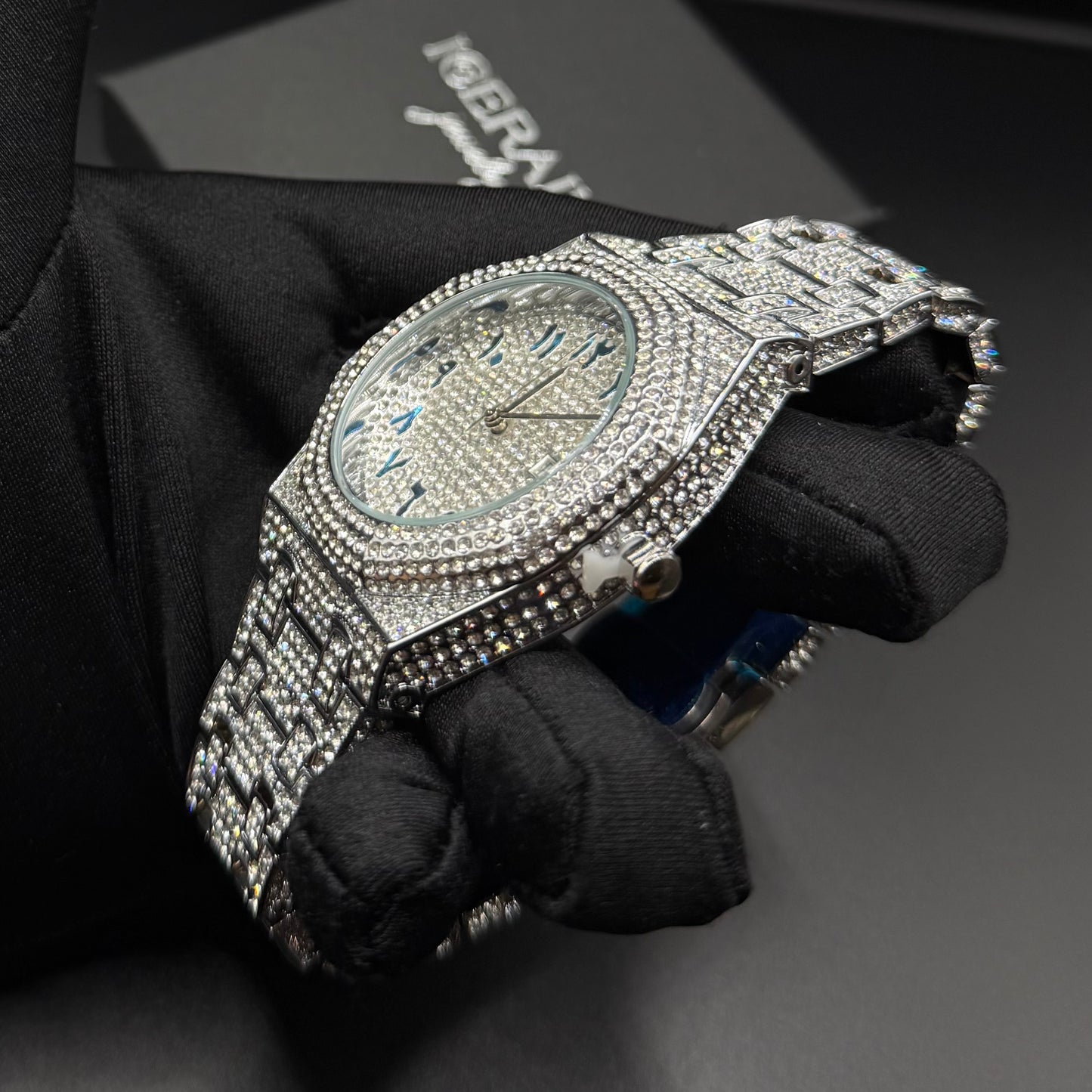 ICED OUT "ARABIC V2" UHR - ICERAIN JEWELRY