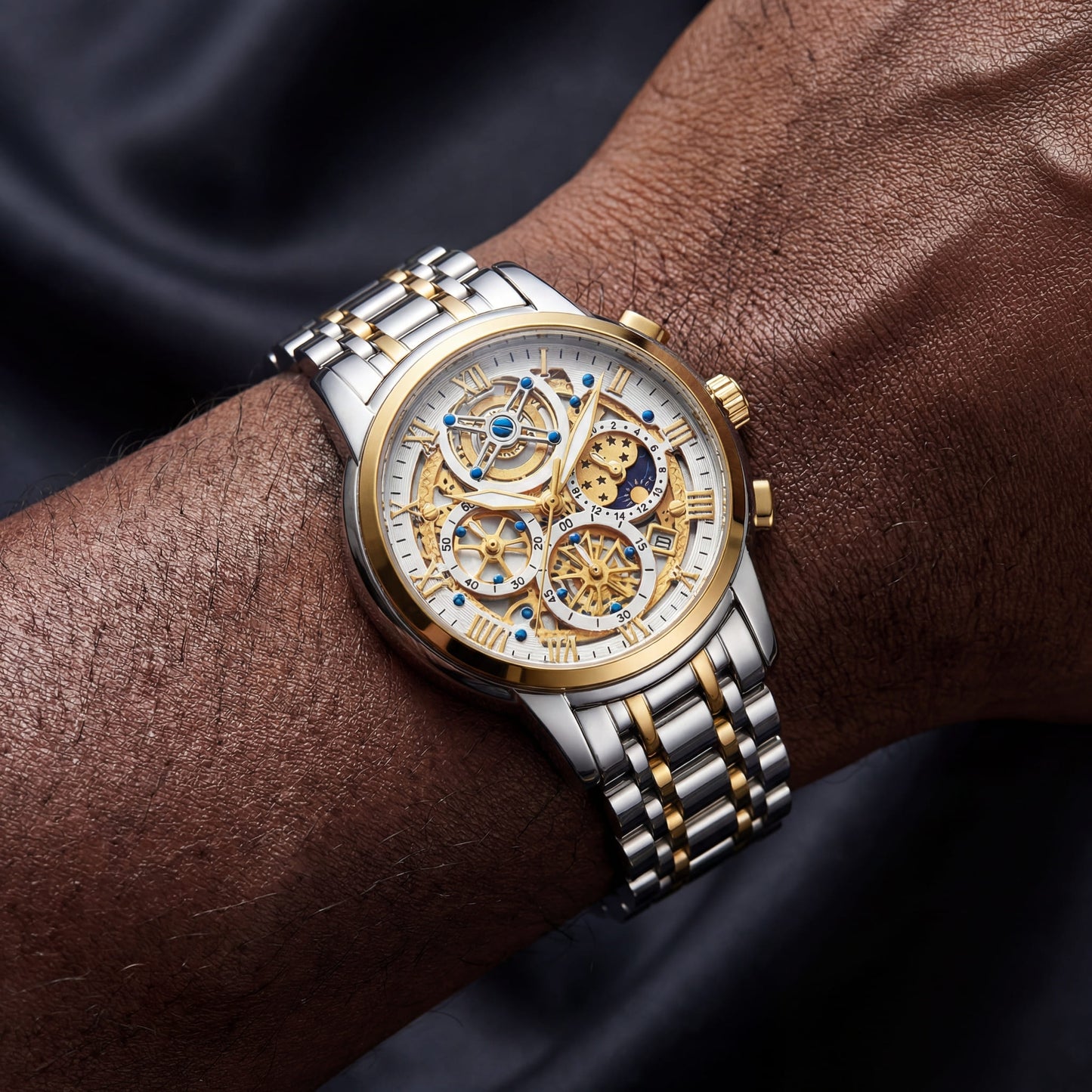 EDELSTAHL "FUTURISMA" UHR - ICERAIN JEWELRY