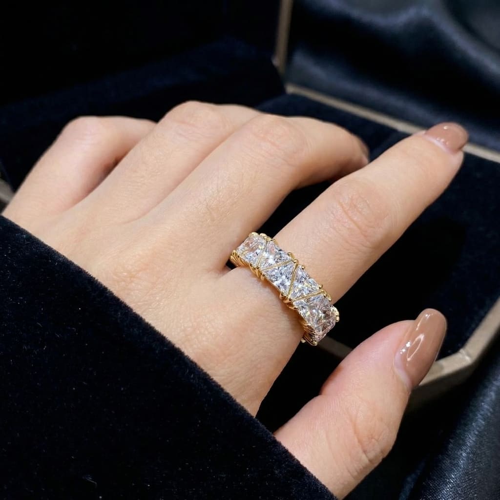 ICED OUT "GOLD SURFER" RING - ICERAIN JEWELRY