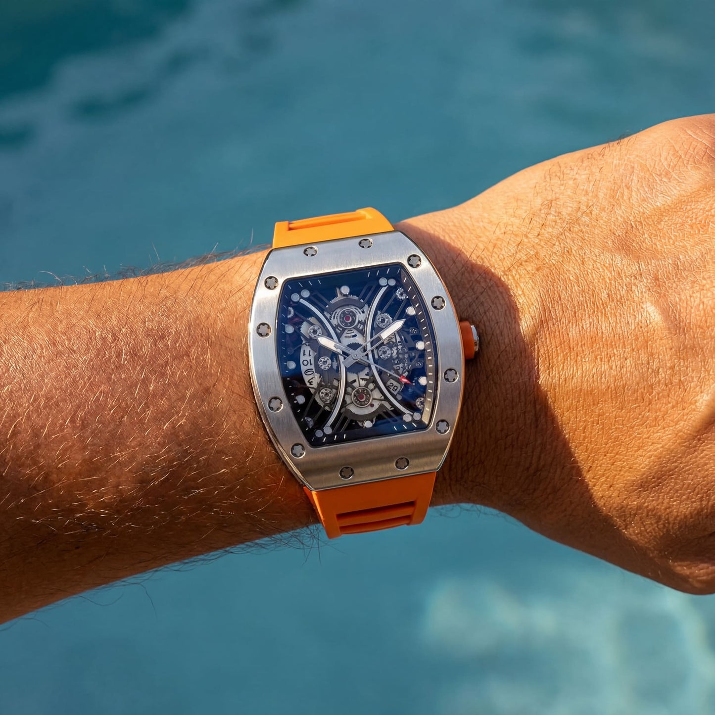 EDELSTAHL "WARRIOR V2" UHR - ICERAIN JEWELRY