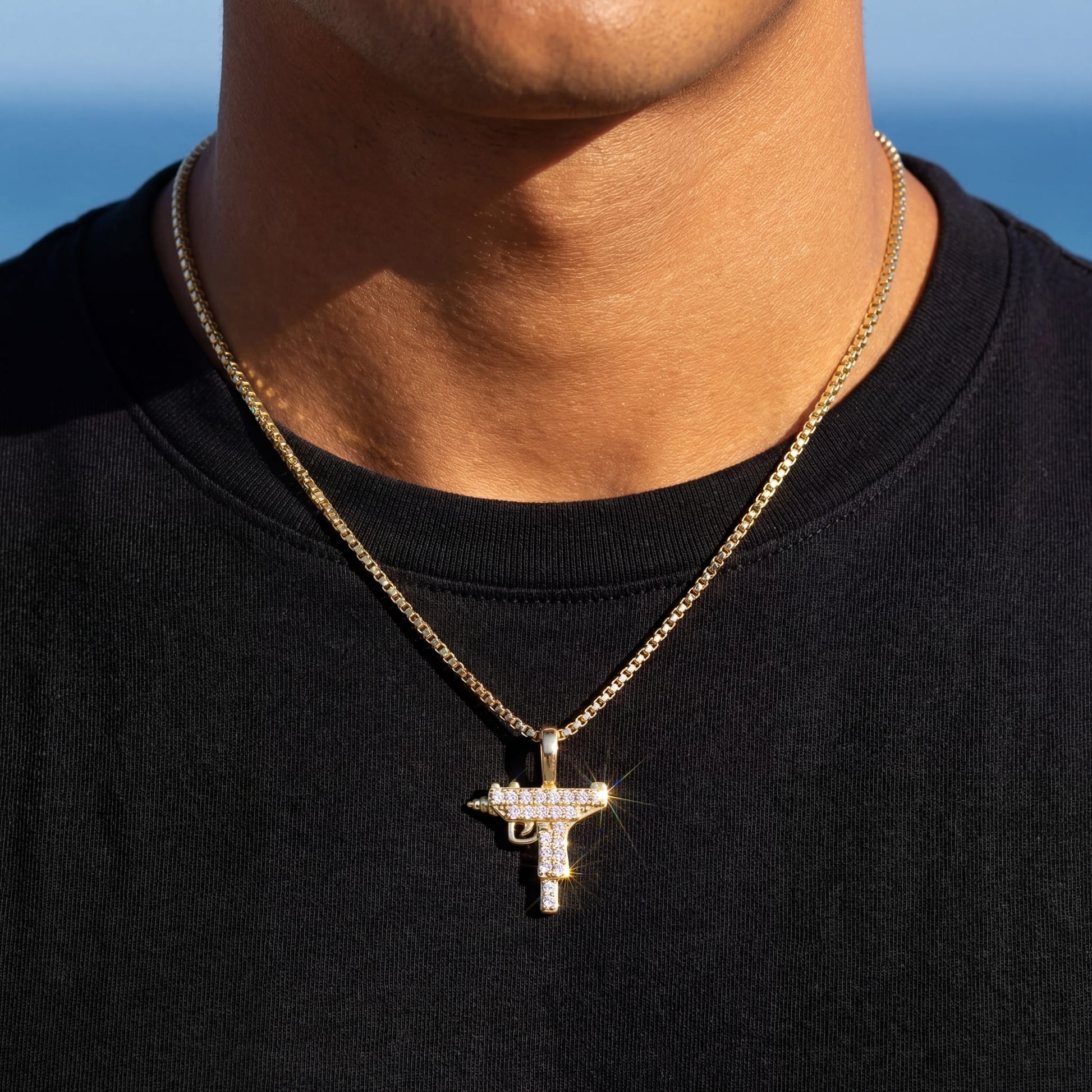 ICED OUT "MP" KETTE - ICERAIN JEWELRY