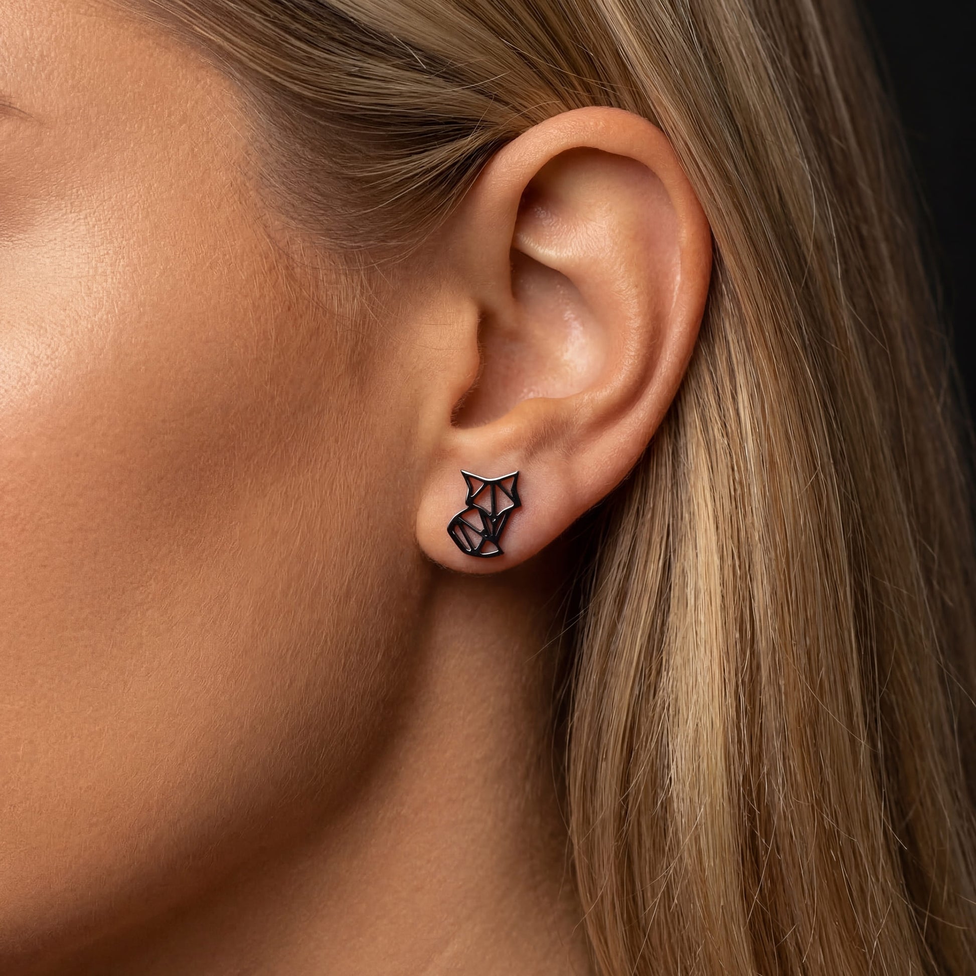 EDELSTAHL "FOX" OHRRINGE - ICERAIN JEWELRY