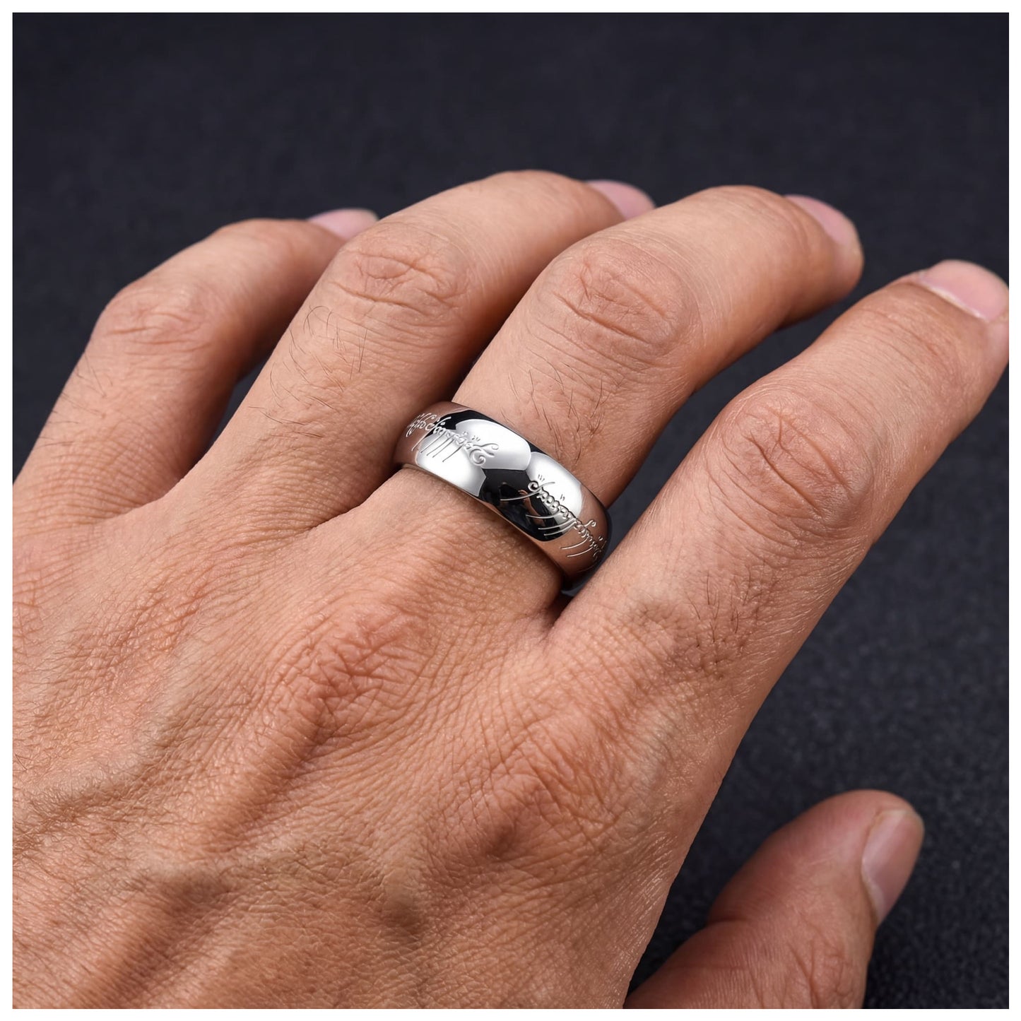 EDELSTAHL "VAKUUM" RING - ICERAIN JEWELRY