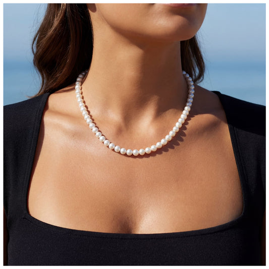 EDELSTAHL "PEARL" KETTE - ICERAIN JEWELRY