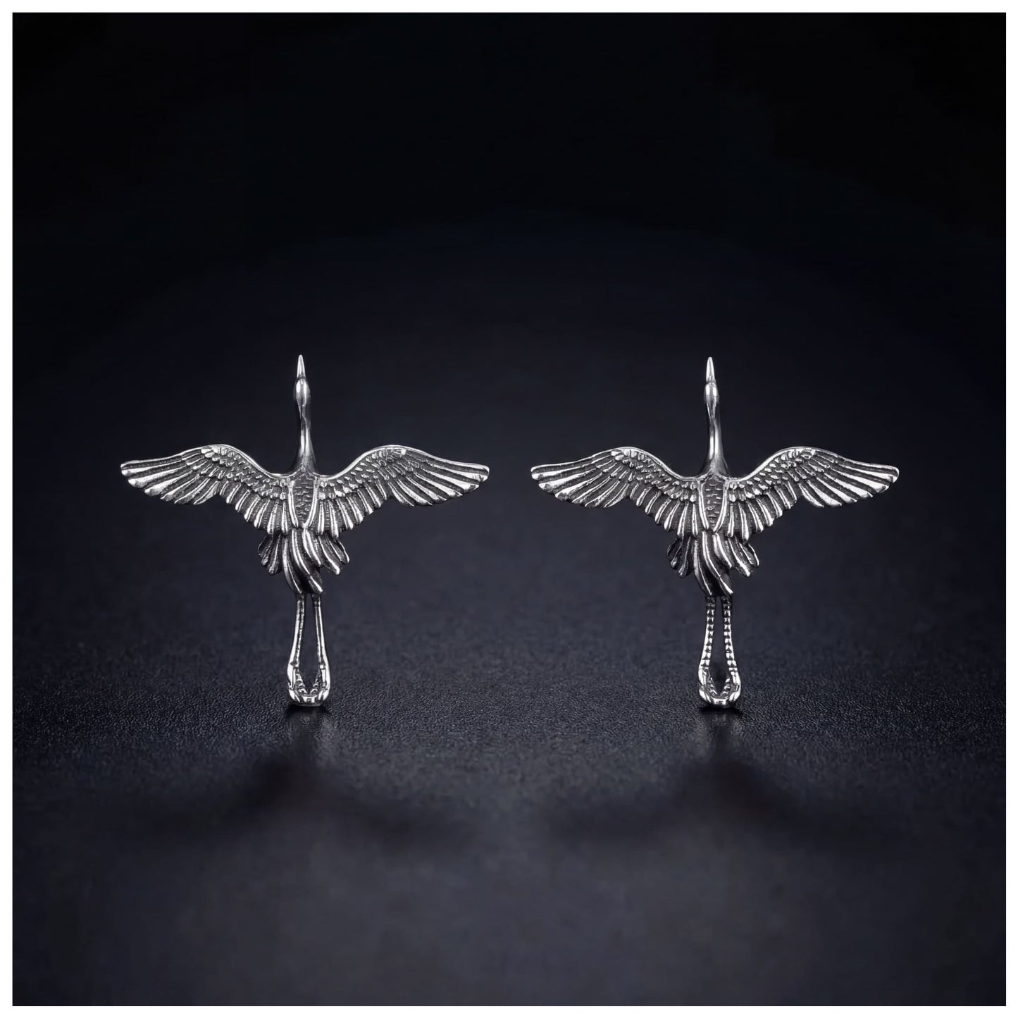 925S SILVER "EAGLE" OHRRINGE - ICERAIN JEWELRY