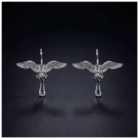 925S SILVER "EAGLE" OHRRINGE - ICERAIN JEWELRY