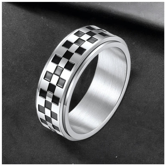 EDELSTAHL "RACE" RING - ICERAIN JEWELRY