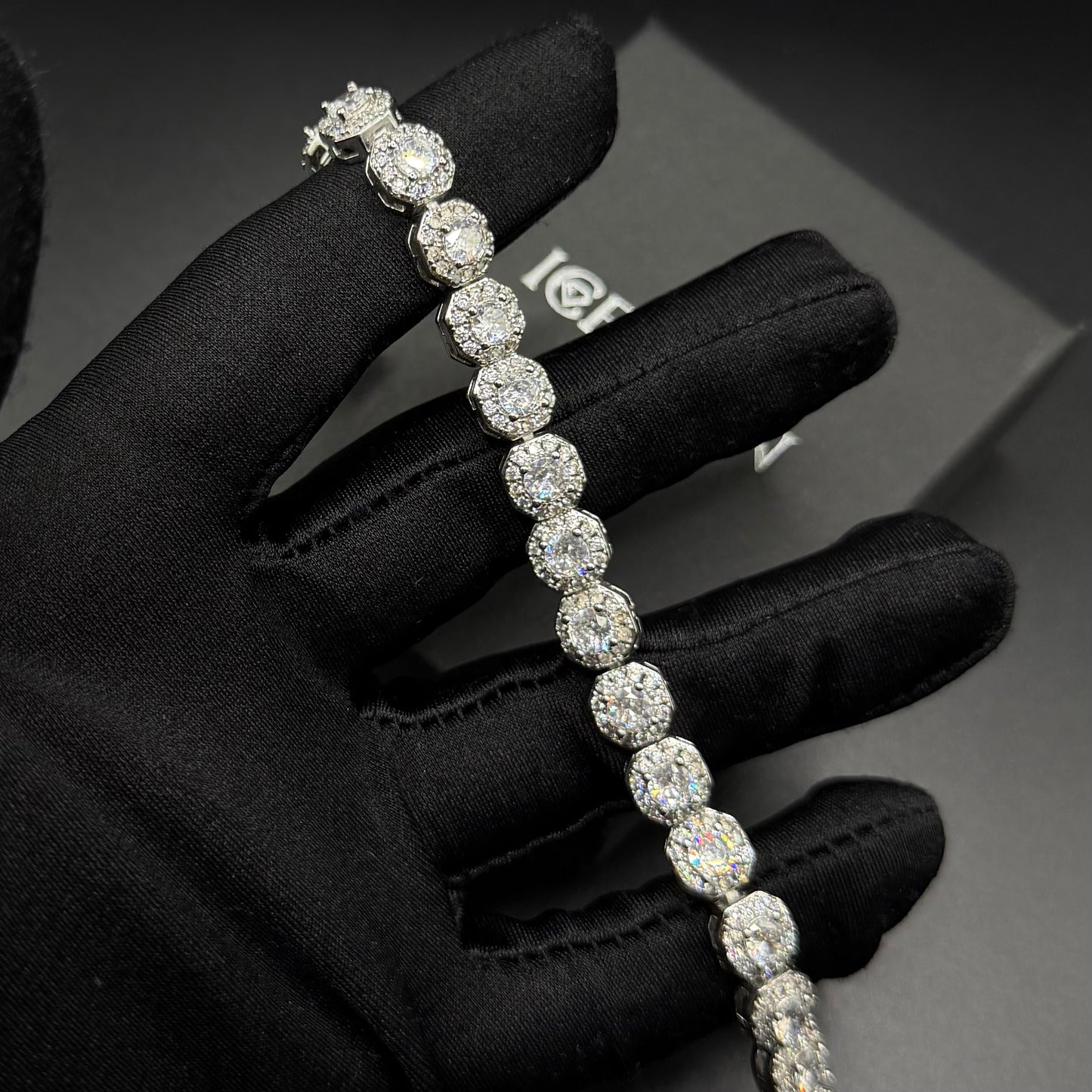 ICED OUT 8MM "CHARM" ARMBAND - ICERAIN JEWELRY