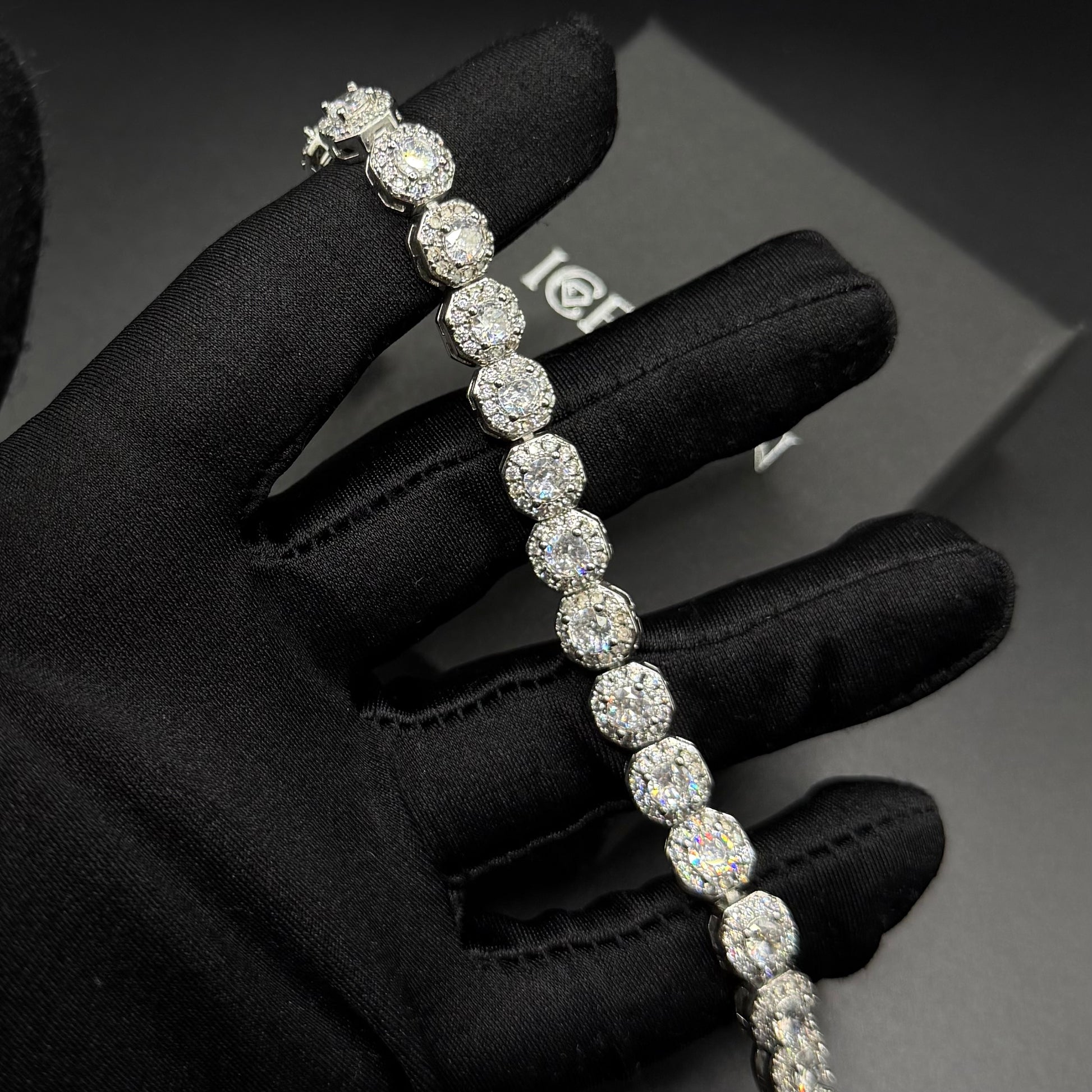 ICED OUT 8MM "CHARM" ARMBAND - ICERAIN JEWELRY