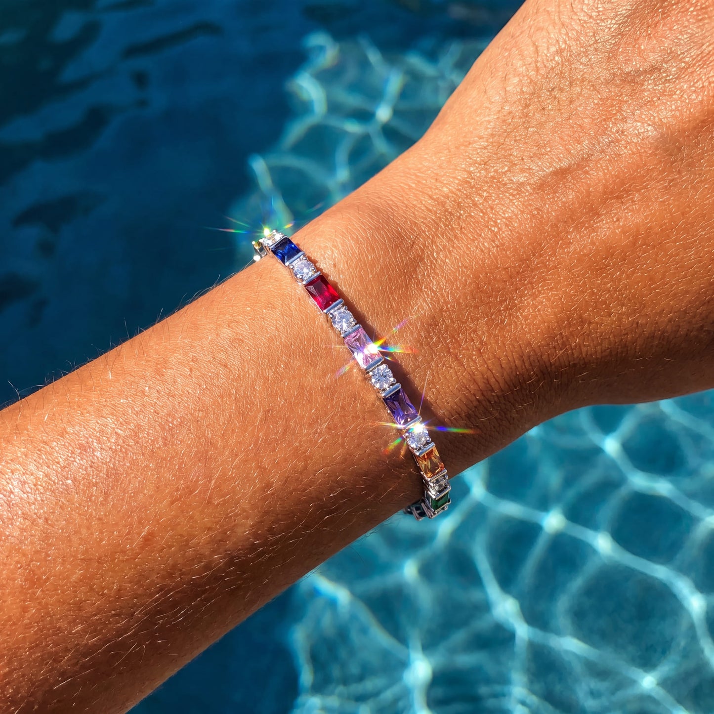 ICED OUT "TENNIS ART" ARMBAND - ICERAIN JEWELRY