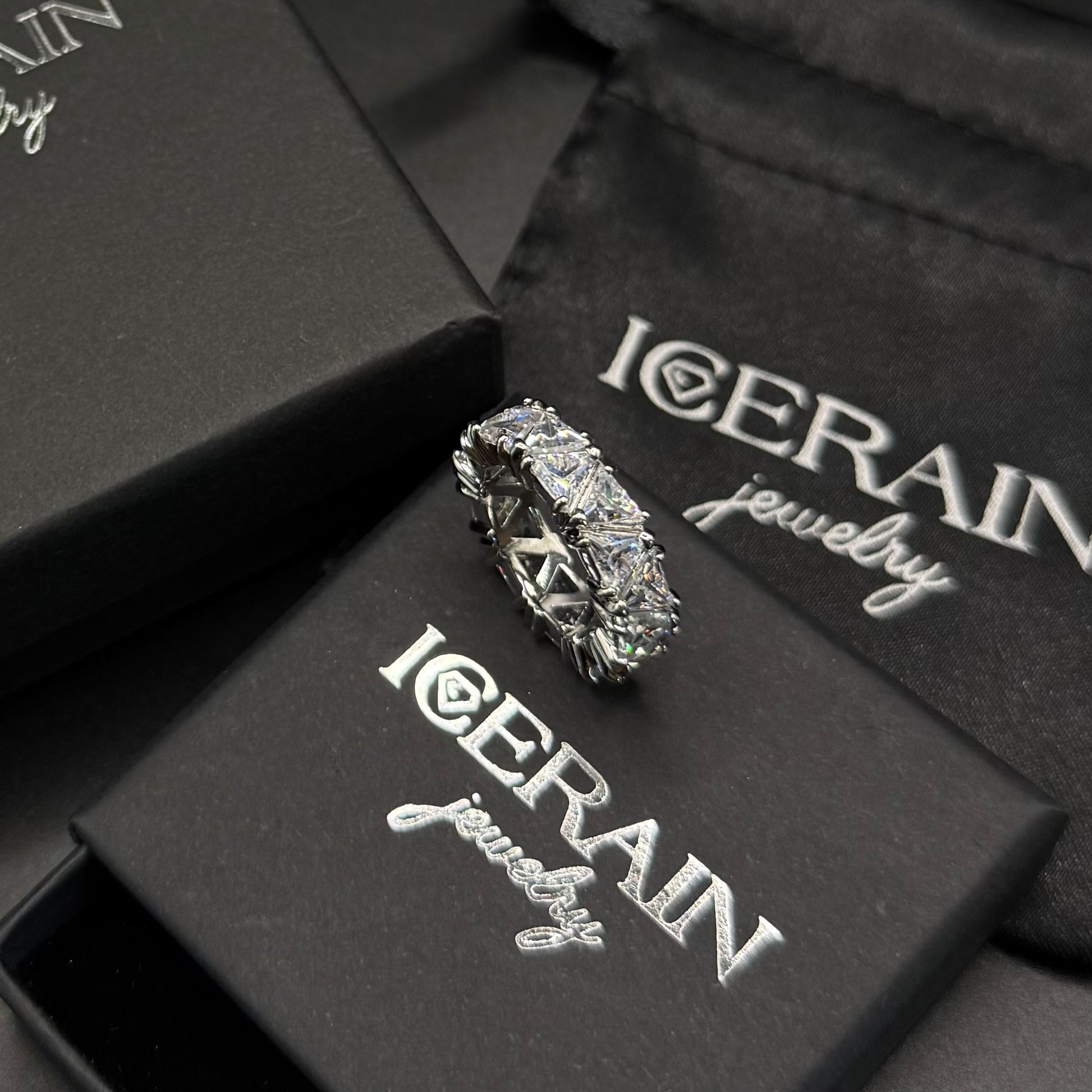 ICED OUT "SILVER SURFER" RING - ICERAIN JEWELRY
