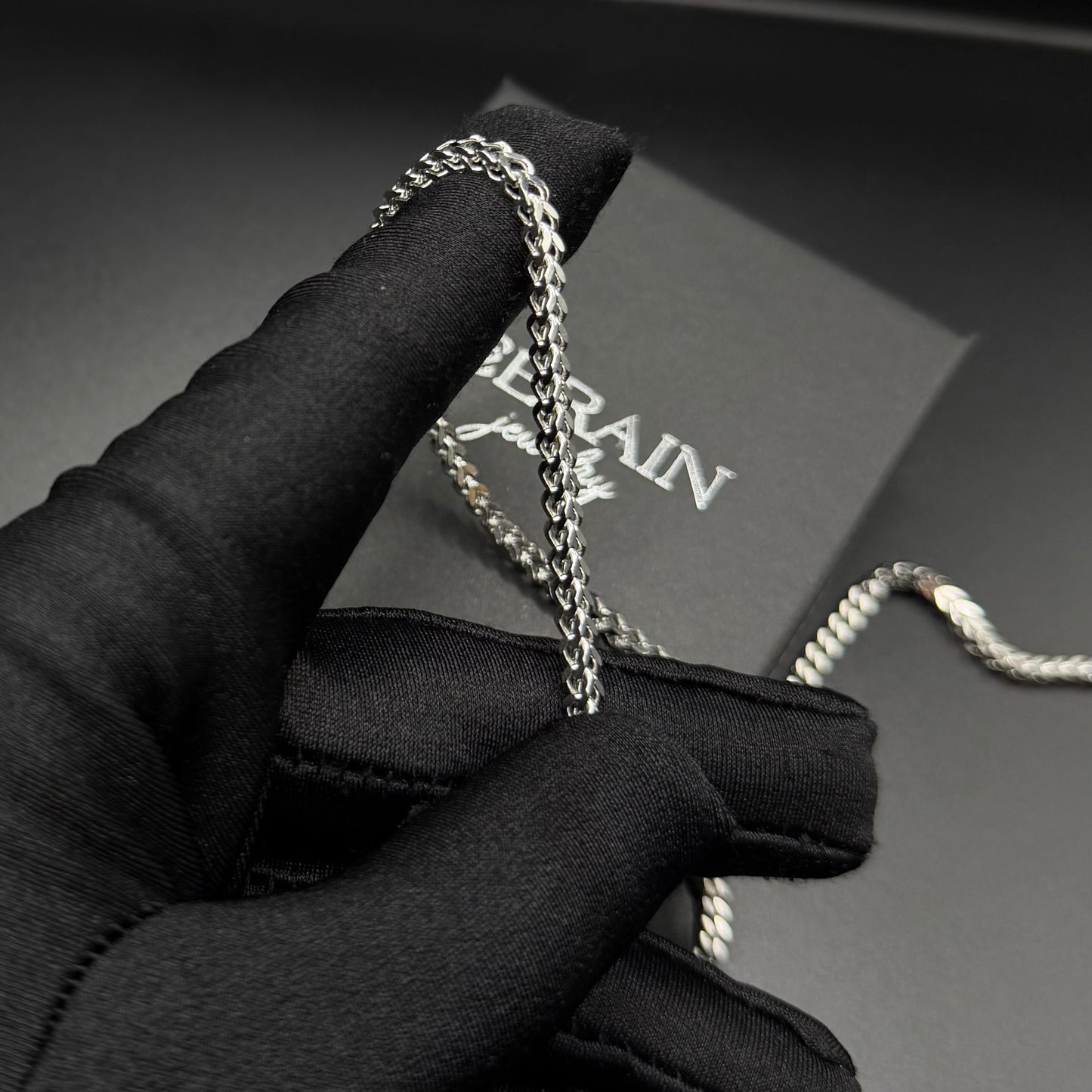 EDELSTAHL 3MM "FLACONI" KETTE - ICERAIN JEWELRY