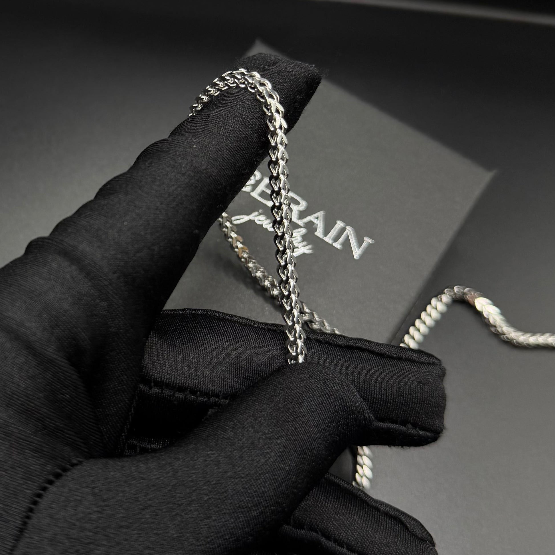 EDELSTAHL 3MM "FLACONI" KETTE - ICERAIN JEWELRY