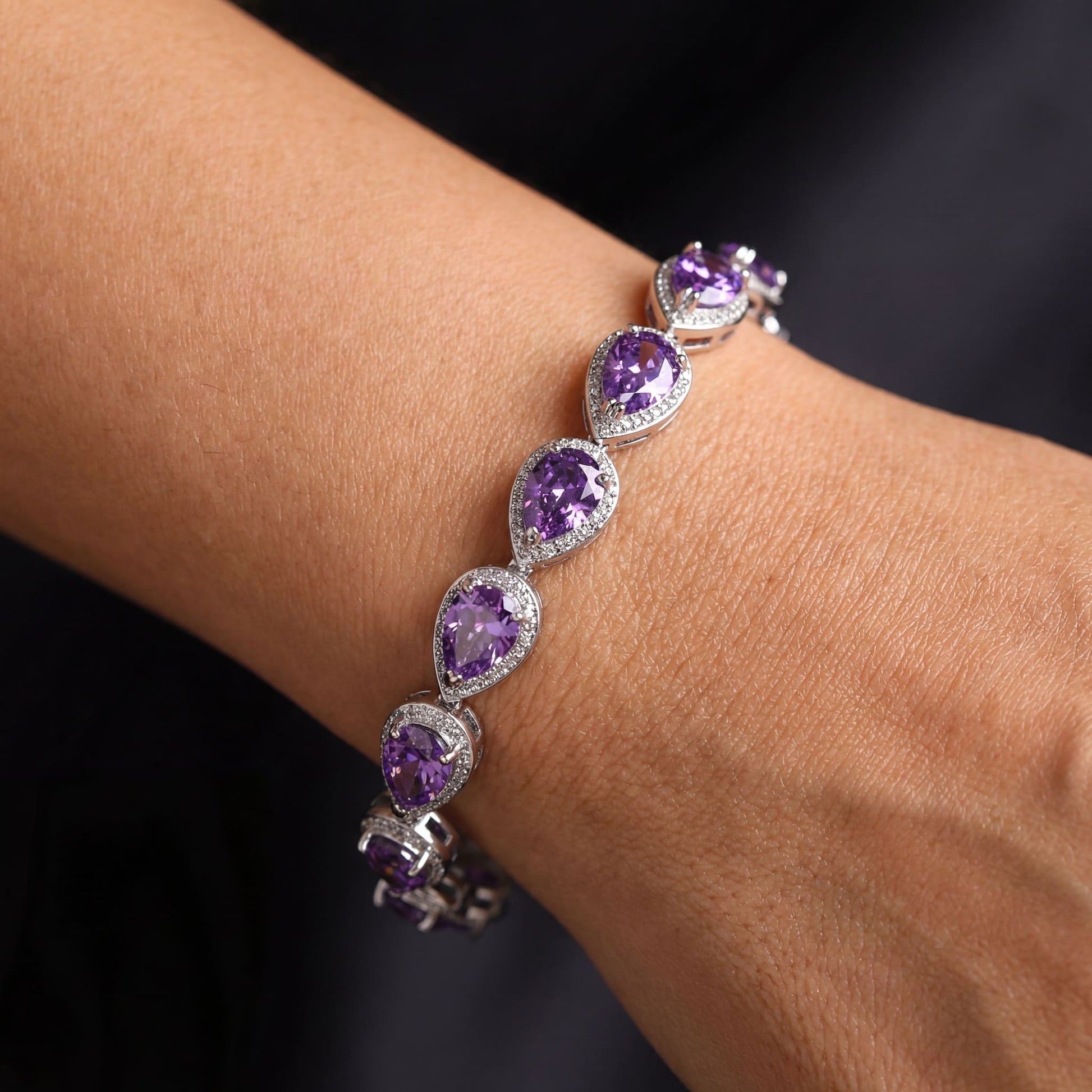 ICED OUT "CRYING TEAR" ARMBAND - ICERAIN JEWELRY