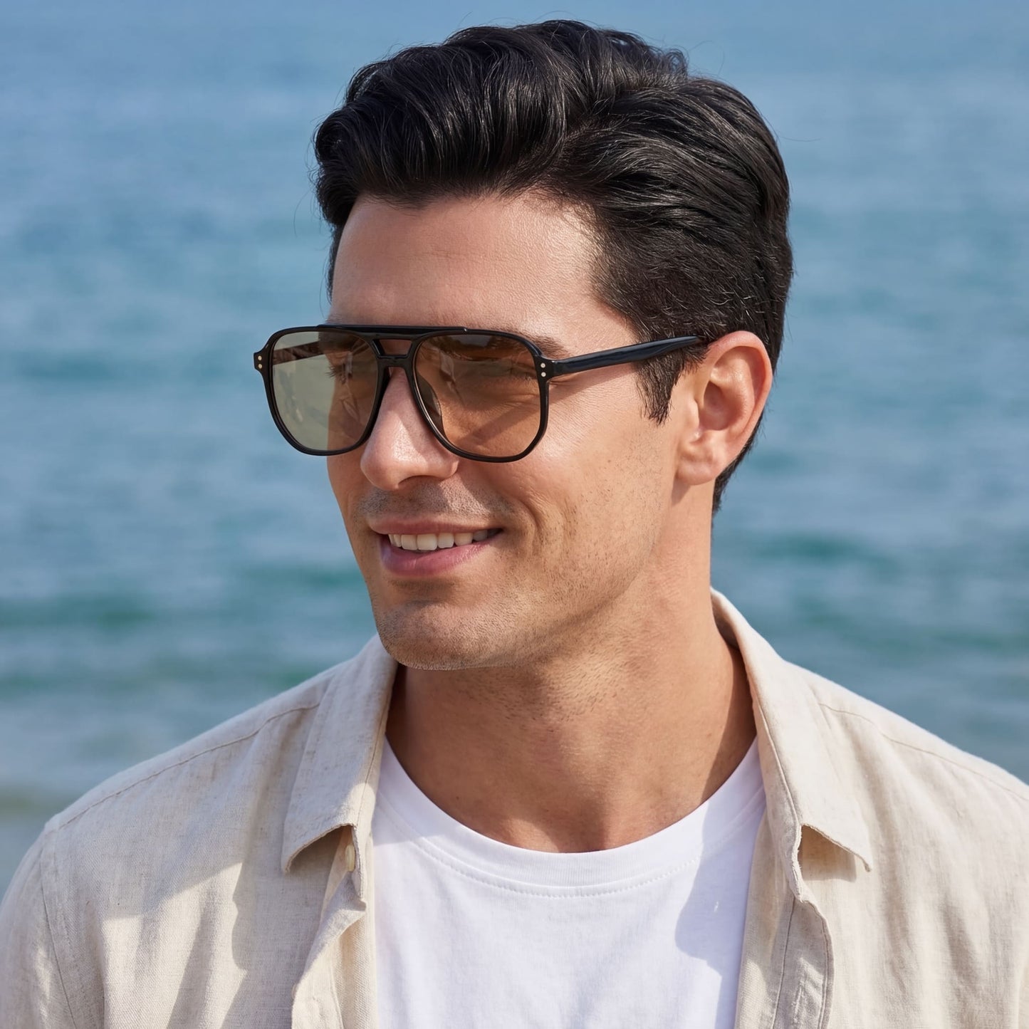 EDELSTAHL "VINTAGE" SONNENBRILLE - ICERAIN JEWELRY