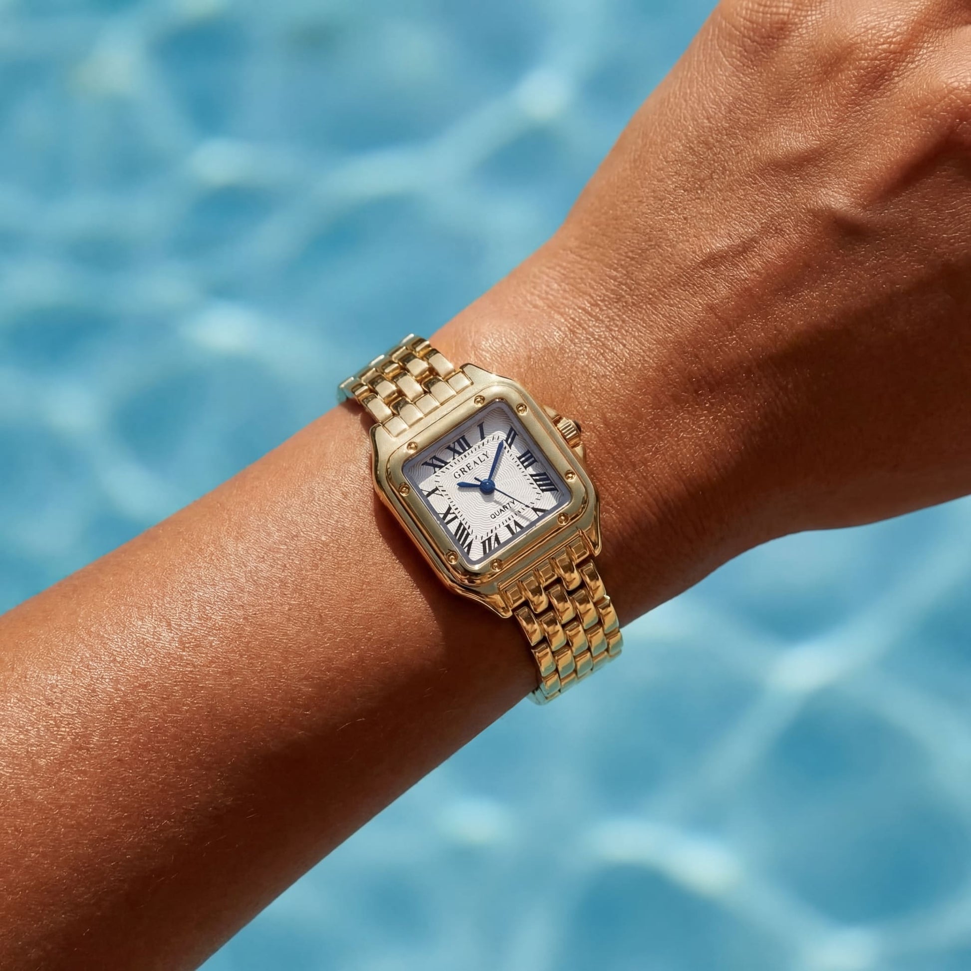 EDELSTAHL "LADILO" UHR - ICERAIN JEWELRY