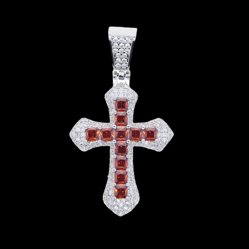 Luxus Iced Out "Cross" Kette