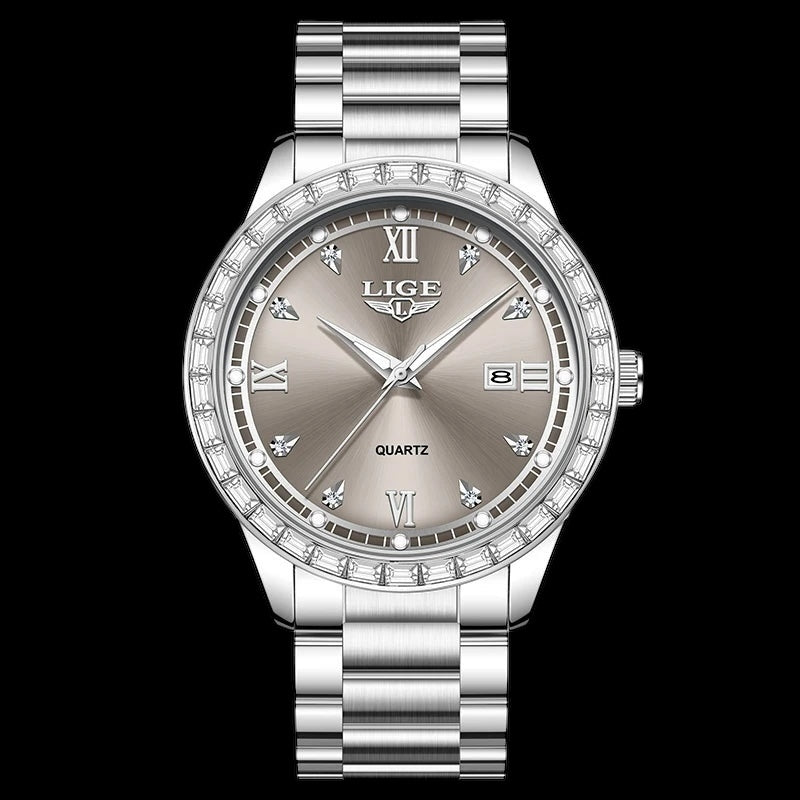 EDELSTAHL "ROYALITY" UHR - ICERAIN JEWELRY