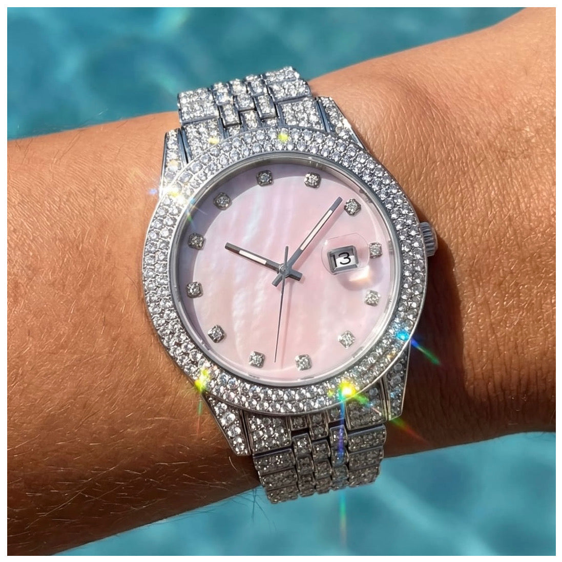 ICED OUT "PRINCIPESSA" UHR - ICERAIN JEWELRY