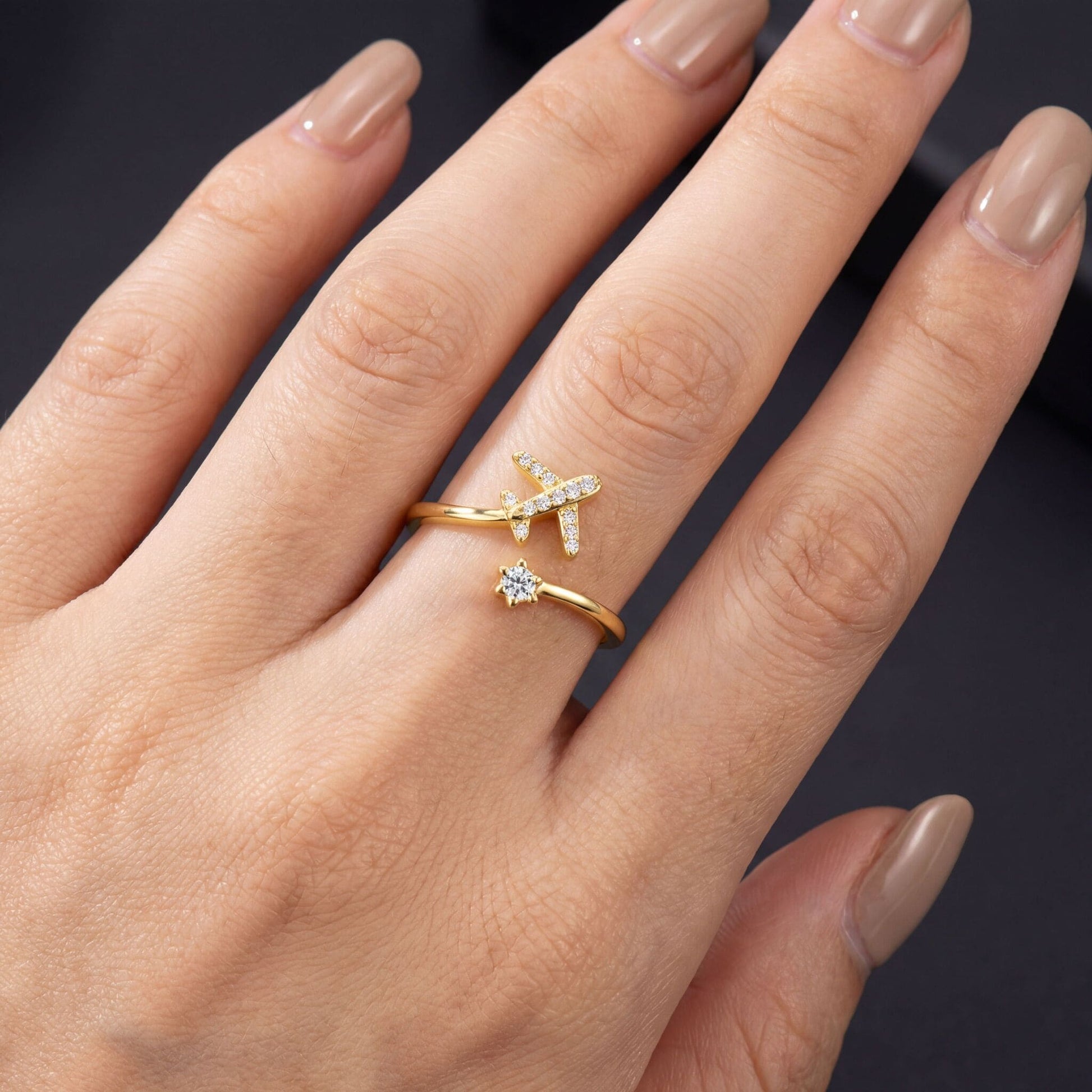 ICED OUT "PLANE" RING - ICERAIN JEWELRY