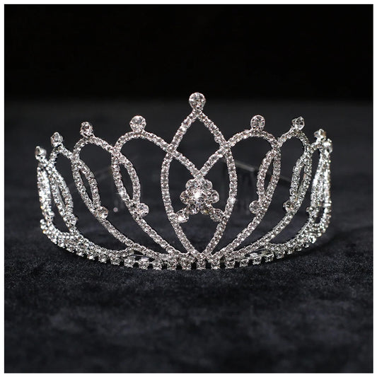 ICED OUT "CRYSTAL BLOOM" DIADEM/TIARA - ICERAIN JEWELRY