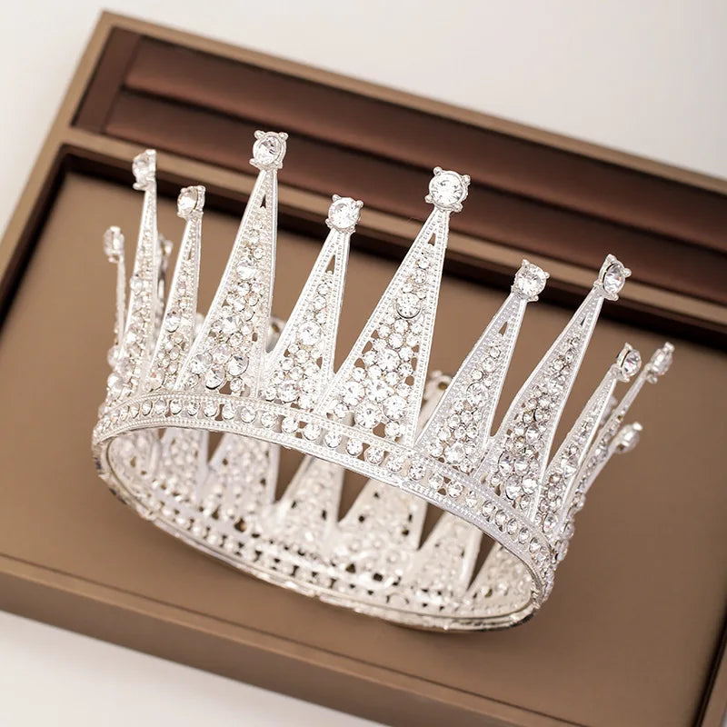 ICED OUT SILVER "ROYAL GRACE" KRONE - ICERAIN JEWELRY