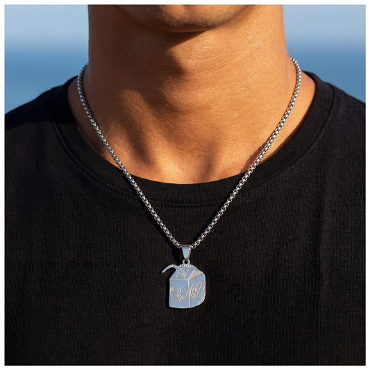 EDELSTAHL "SILVER JUICE 999" KETTE - ICERAIN JEWELRY