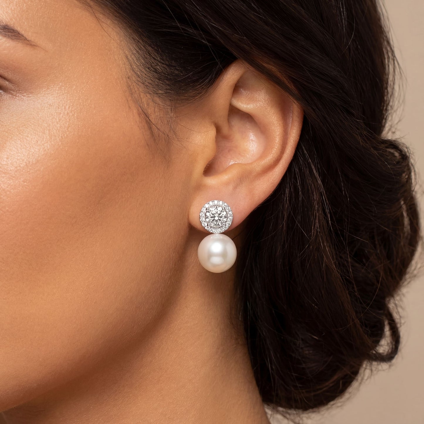 ICED OUT "ICEPEARL" OHRRINGE - ICERAIN JEWELRY