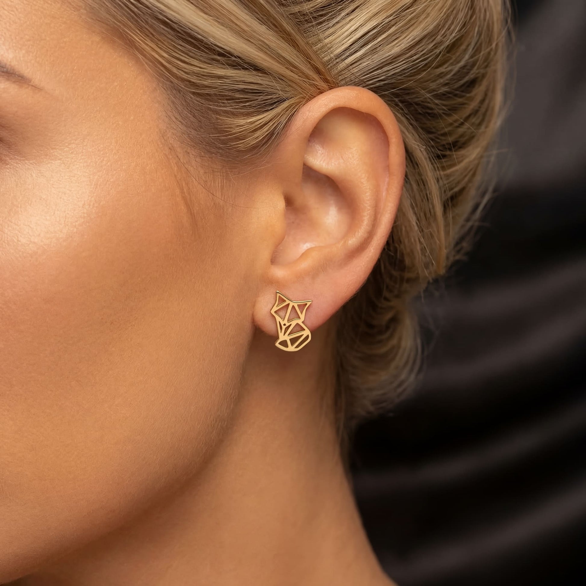 EDELSTAHL "FOX" OHRRINGE - ICERAIN JEWELRY