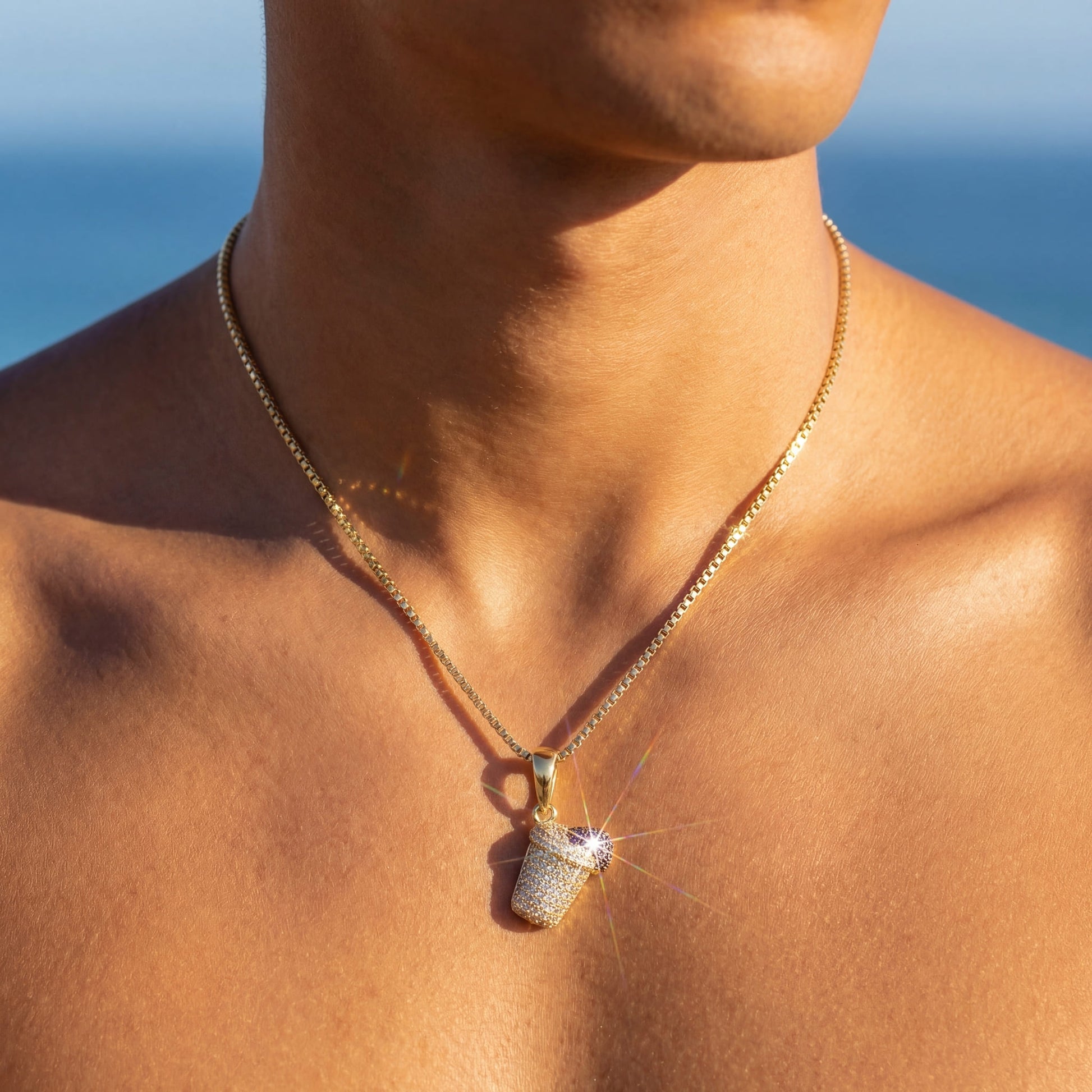 ICED OUT "ICE CUP" KETTE - ICERAIN JEWELRY