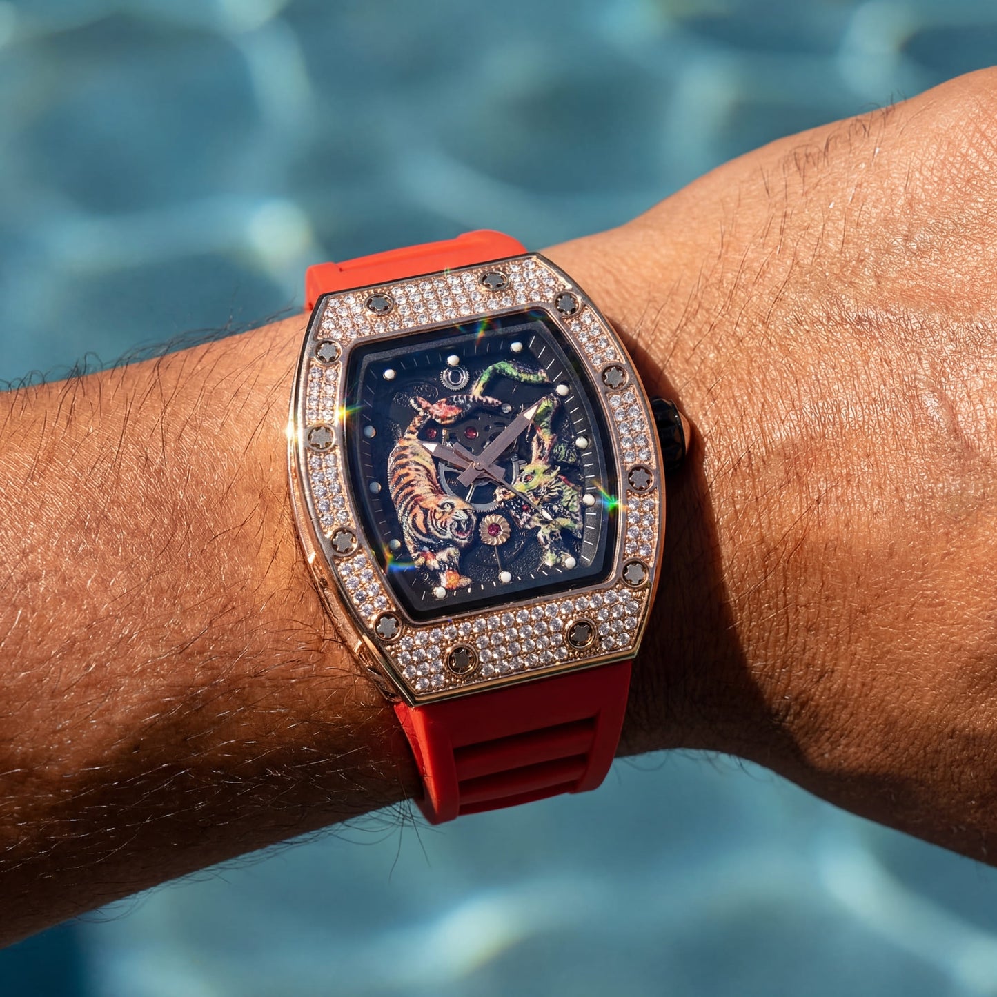 ICED OUT "GALVADOR" UHR - ICERAIN JEWELRY