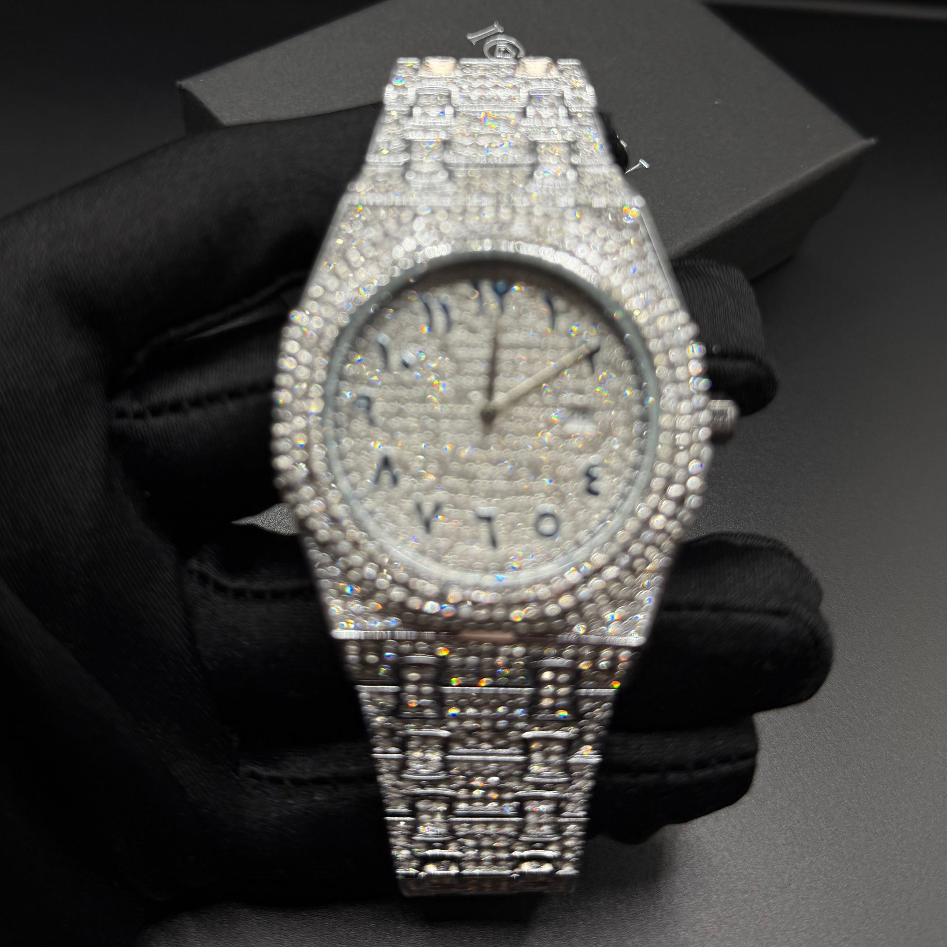 ICED OUT "ARABIC V2" UHR - ICERAIN JEWELRY