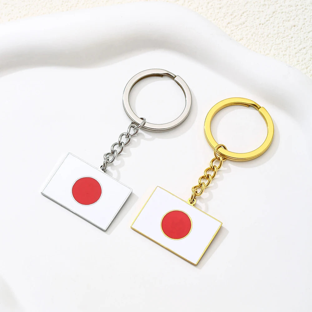 EDELSTAHL "JAPAN" SCHLÜSSELANHÄNGER - ICERAIN JEWELRY